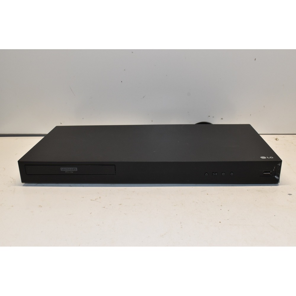 LG Ultra HD Blu-ray Player Black UBK80 4K 3D HDMI USB LAN- TESTED